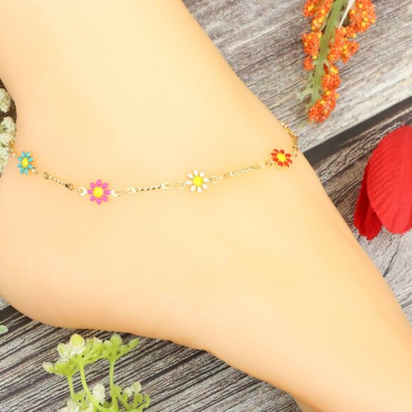 "Elegant Handmade Anklet – Delicate Jewelry for Women, MAR091625 - Picture 9 of 10